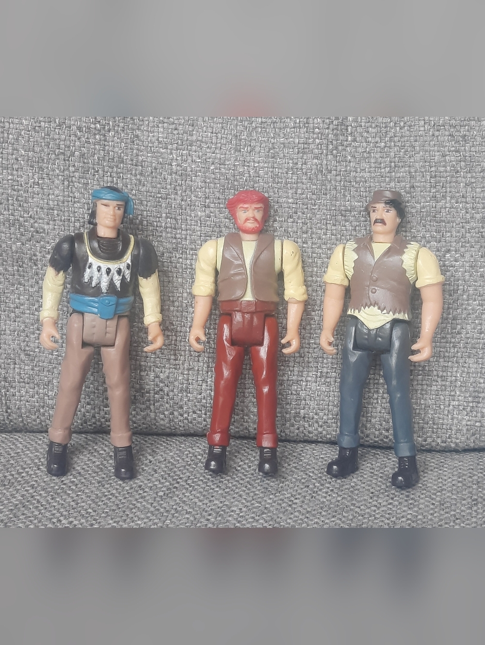 1984 Galoob A-Team Figures: Rattler, Viper & Cobra